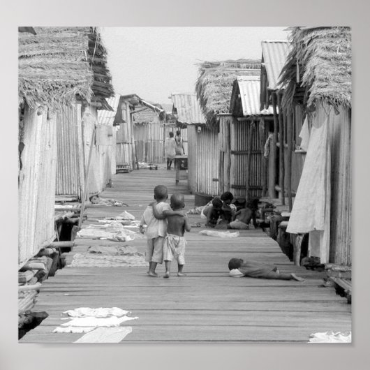 De bevolking van Ghana (8) - Poster (Voorkant)