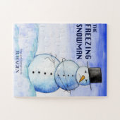De bevriezing van de Snowman Puzzle Legpuzzel (Horizontaal)