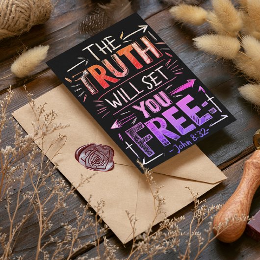 De Bevrijdende Waarheid Briefkaart