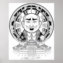 De bewaker van de heilige plaats poster