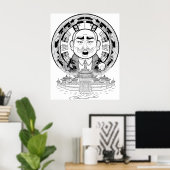 De bewaker van de heilige plaats poster (Thuiskantoor)