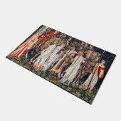 De bewapening en het vertrek van de nachten deurmat (Schuin)