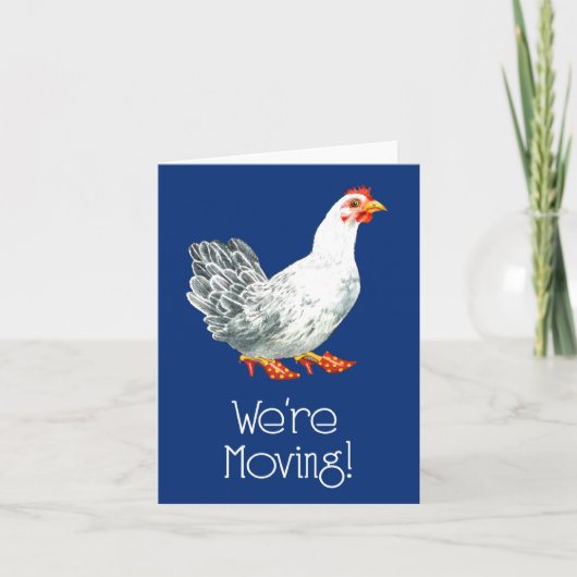 De Bewegende Kaart van de adreswijziging (Voorkant)