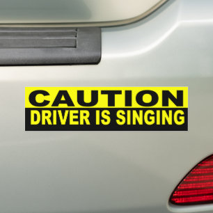 DE BEWEGINGSBESTUURDER ZENDT BUMPERSTICKER