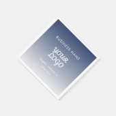 De bewerkbare verloopkleur van uw Logo Servet (Hoek)