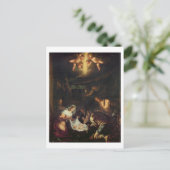 De bewerking van de schaafwergen (olie op doek) briefkaart (Staand voorkant)