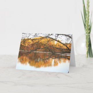 De Bezinning van de herfst Kaart