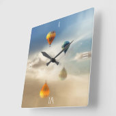 De Bezinning van het Water van de Ballons van de Vierkante Klok (Hoek)