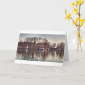 De Bezinningen van de herfst over het Meer van de Kaart (Gele Bloem)