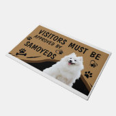 De bezoeker moet worden goedgekeurd door Springer Deurmat (Schuin)