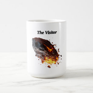 "De bezoeker," Ruimtesteen uit de ruimte Koffiemok