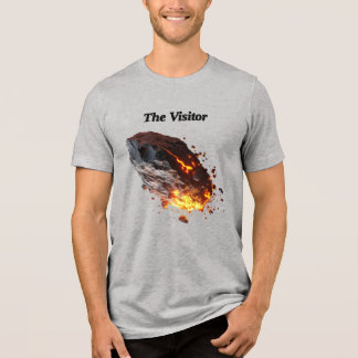 'De bezoeker', Space Rock uit de ruimte Tri-Blend Shirt
