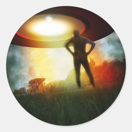 De bezoeker Sticker (Voorkant)