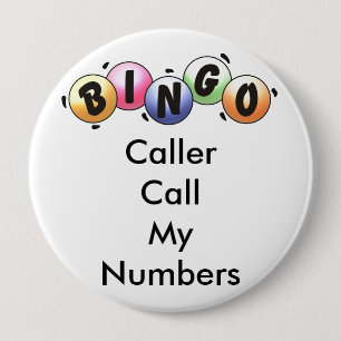 De Bezoeker van de Button BINGO roept Mijn Aantall