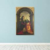 De Bezoektocht van St. Elizabeth naar de Maagd Mar Canvas Afdruk (Insitu (Houten vloer))