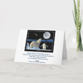 De BFF de meilleurs amis carte d'OURS BLANC et de (Dos)