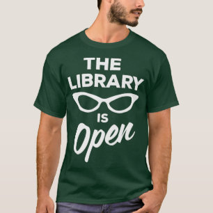 De bibliotheek is geopend Drag Queen Premium T-shirt
