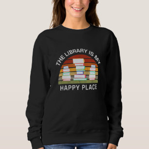 De bibliotheek is mijn gelukkige plaats die wordt trui