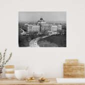 De bibliotheek van het Congres Poster (Keuken)