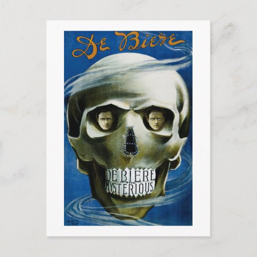 De Biere Magic Skull Briefkaart (Voorkant)
