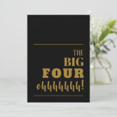 De BIG 40 Black Gold-feestdagen (Staand voorkant)