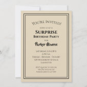 De BIG 50 Birthday-uitnodigingen (Achterkant)