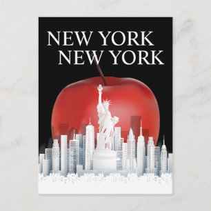 De Big Apple New York City Briefkaart