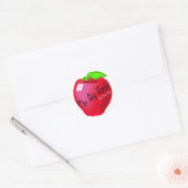 De Big Apple Ronde Sticker (Envelop)