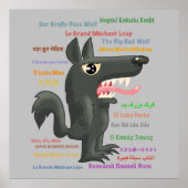 De Big Bad Wolf Poster (Voorkant)