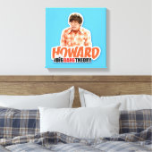 De Big Bang Theory | Howard Canvas Afdruk (Insitu (Slaapkamer))