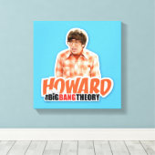 De Big Bang Theory | Howard Canvas Afdruk (Insitu (Houten vloer))