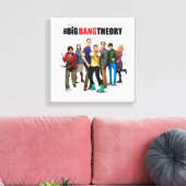 De Big Bang Theory Karakters Canvas Afdruk (Insitu (Woonkamer))