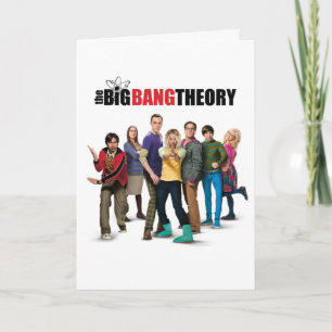 De Big Bang Theory Karakters Kaart