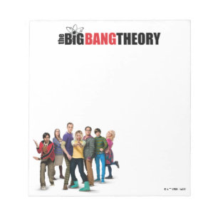 De Big Bang Theory Karakters Notitieblok