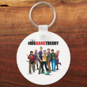 De Big Bang Theory Karakters Sleutelhanger (Achterkant)