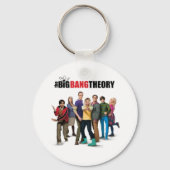 De Big Bang Theory Karakters Sleutelhanger (Achterkant)