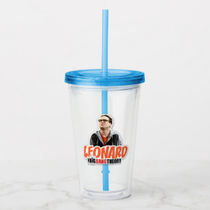 De Big Bang Theory Leonard Acryl Drinkbeker