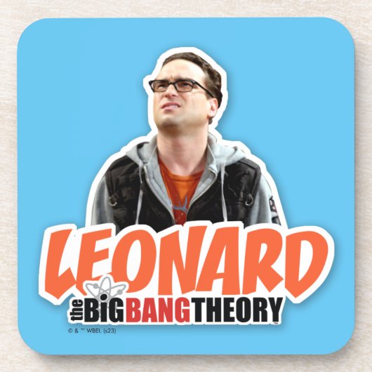 De Big Bang Theory | Leonard Bier Onderzetter (Voorkant)