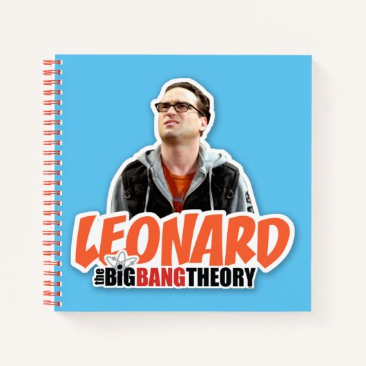 De Big Bang Theory | Leonard Notitieboek (Voorkant)