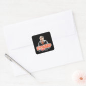 De Big Bang Theory | Leonard Vierkante Sticker (Envelop)