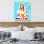De Big Bang Theory | Penny Canvas Afdruk (Insitu (Slaapkamer))