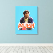 De Big Bang Theory | Rajesh Canvas Afdruk (Insitu (Houten vloer))