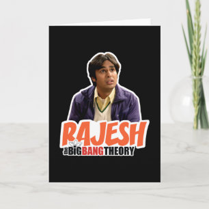 De Big Bang Theory   Rajesh Kaart