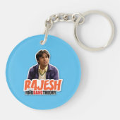 De Big Bang Theory | Rajesh Sleutelhanger (Achterkant)