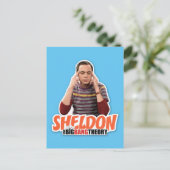 De Big Bang Theory | Sheldon Briefkaart (Staand voorkant)