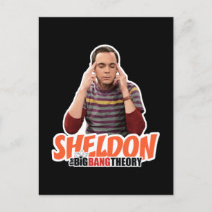 De Big Bang Theory   Sheldon Briefkaart