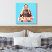 De Big Bang Theory | Sheldon Canvas Afdruk (Insitu (Slaapkamer))