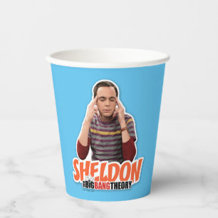 De Big Bang Theory Sheldon Papieren Bekers