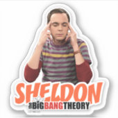 De Big Bang Theory | Sheldon Sticker (Voorkant)