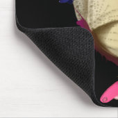 De Big Beige Butterfly Mousepad Muismat (Hoek)